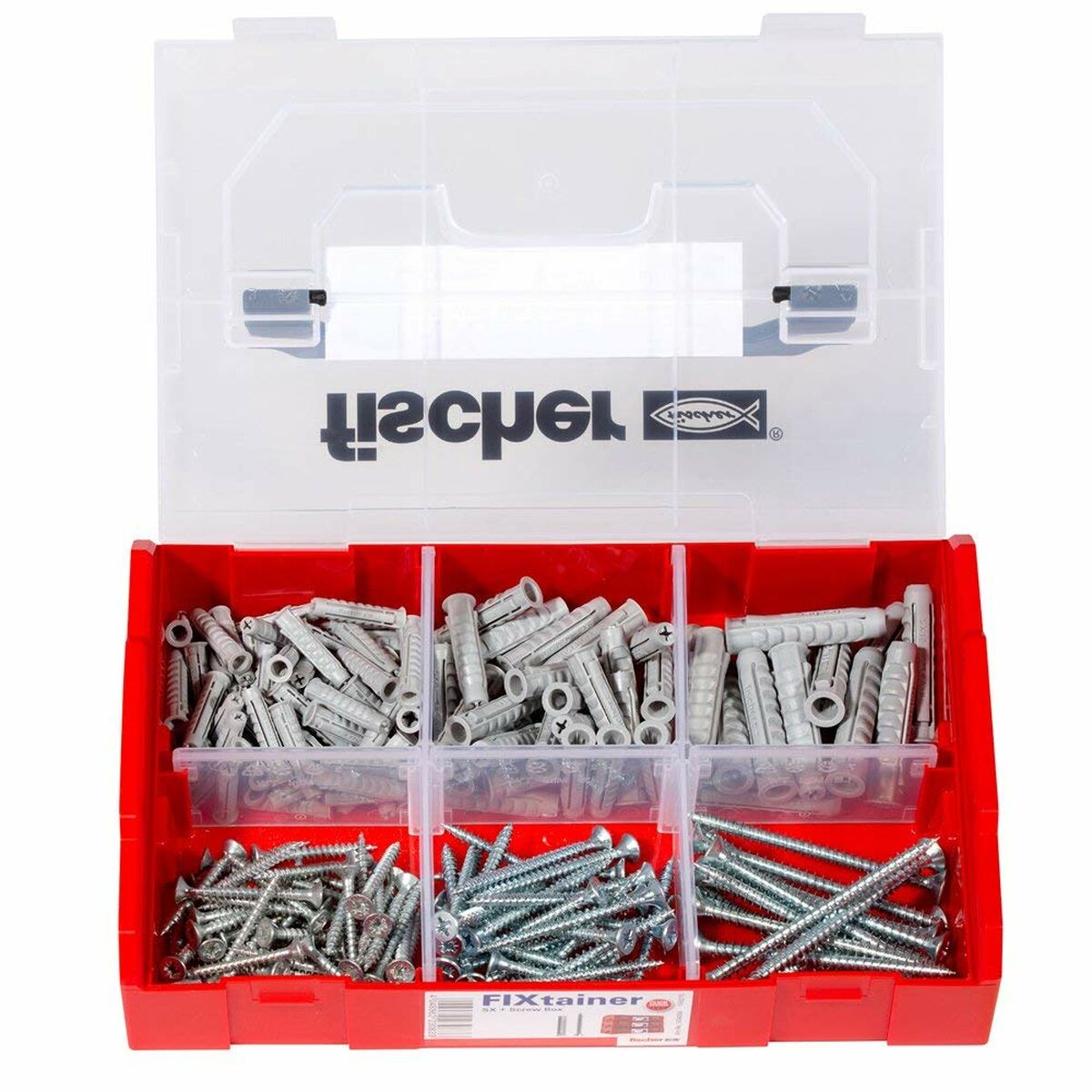 Dübel und Schrauben Fischer Fixtainer